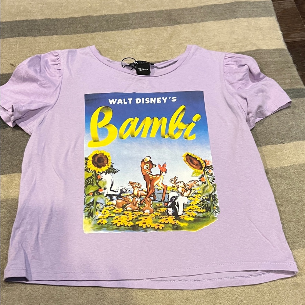 Zara Lavender Disney Bambi Tee